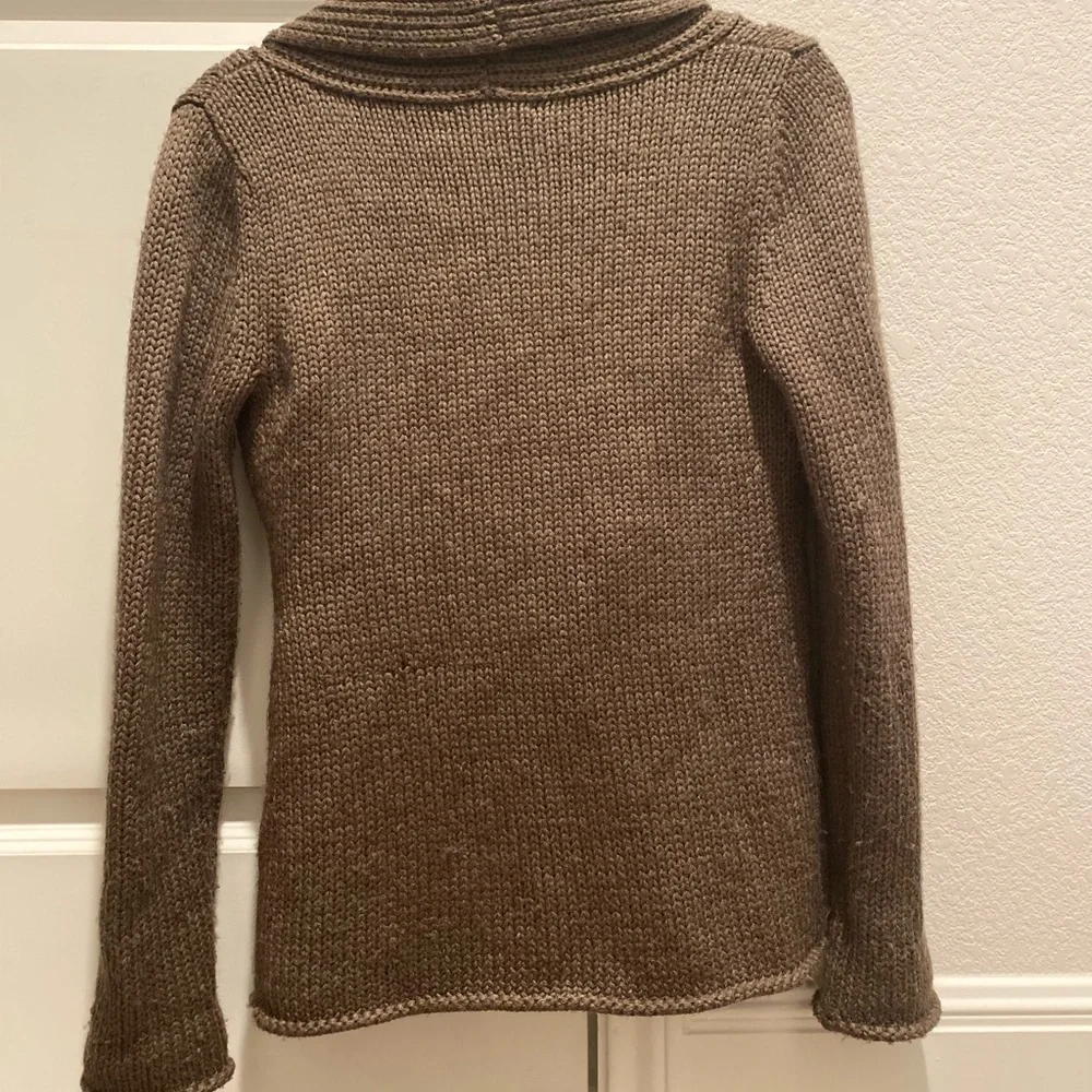 Soft surroundings belted cozy cardigan size small - Picture 3 of 6